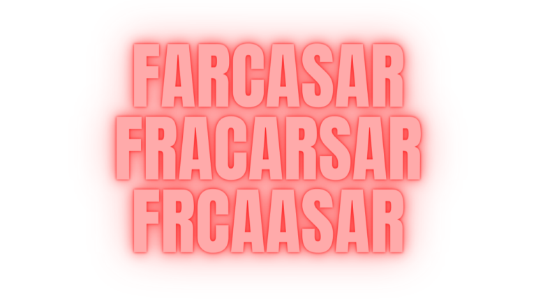 Fracasar en un proyecto. Palabra "Fracasar" mal escrita 3 veces